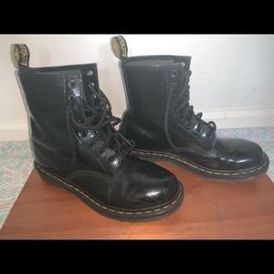 Black Dr. Martens boots